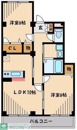 フェデラルの物件間取画像